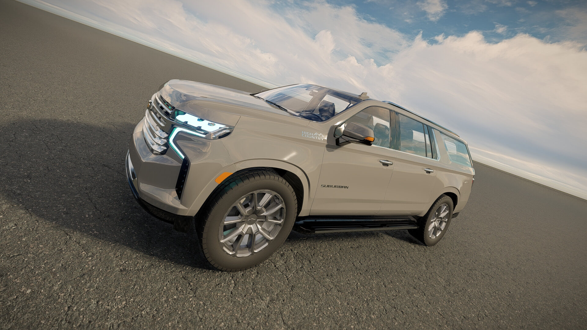 Chevrolet Suburban 2022 3D Model