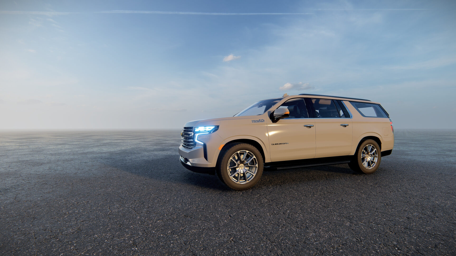 Chevrolet Suburban 2022 3D Model