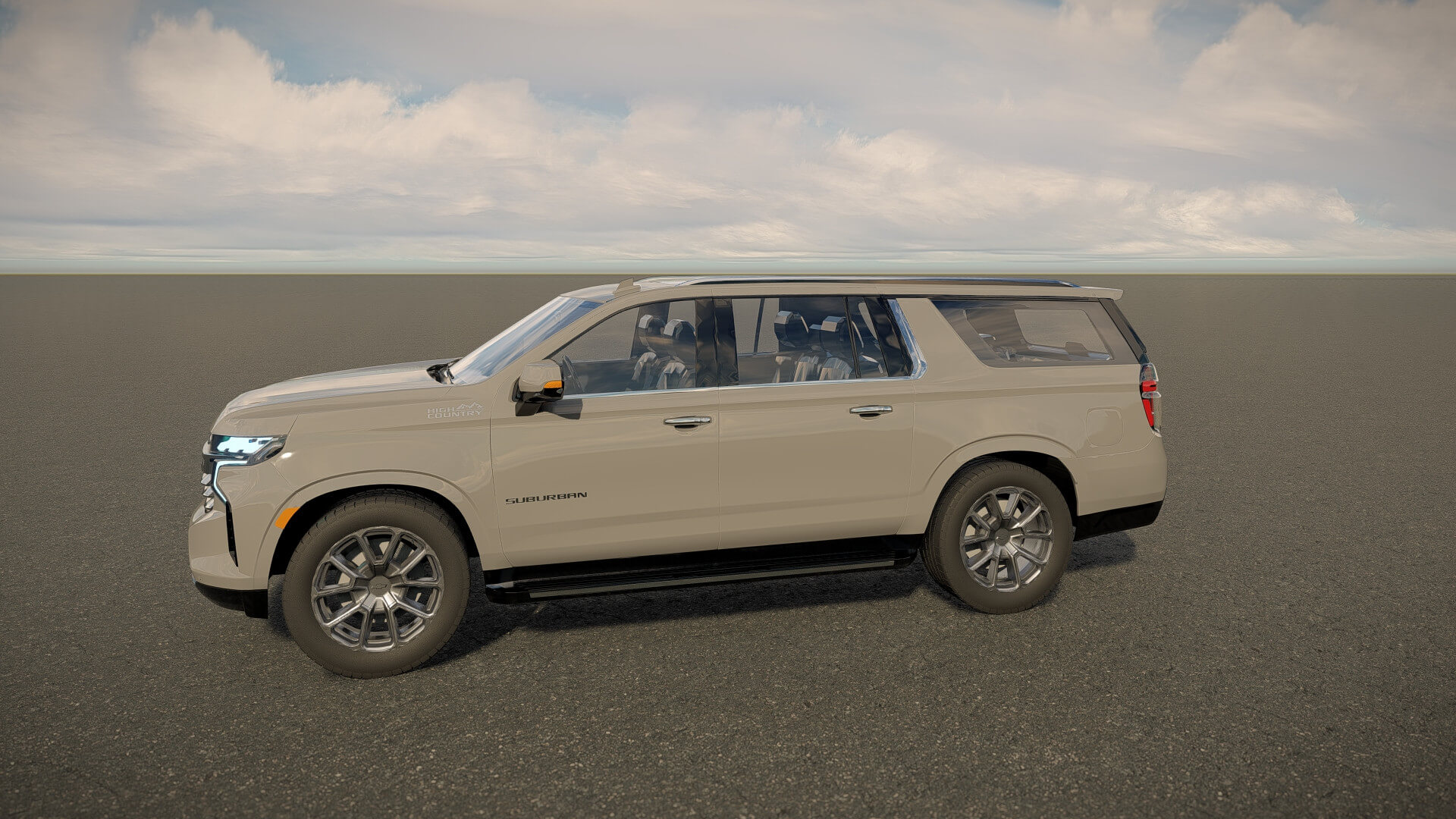 Chevrolet Suburban 2022 3D Model