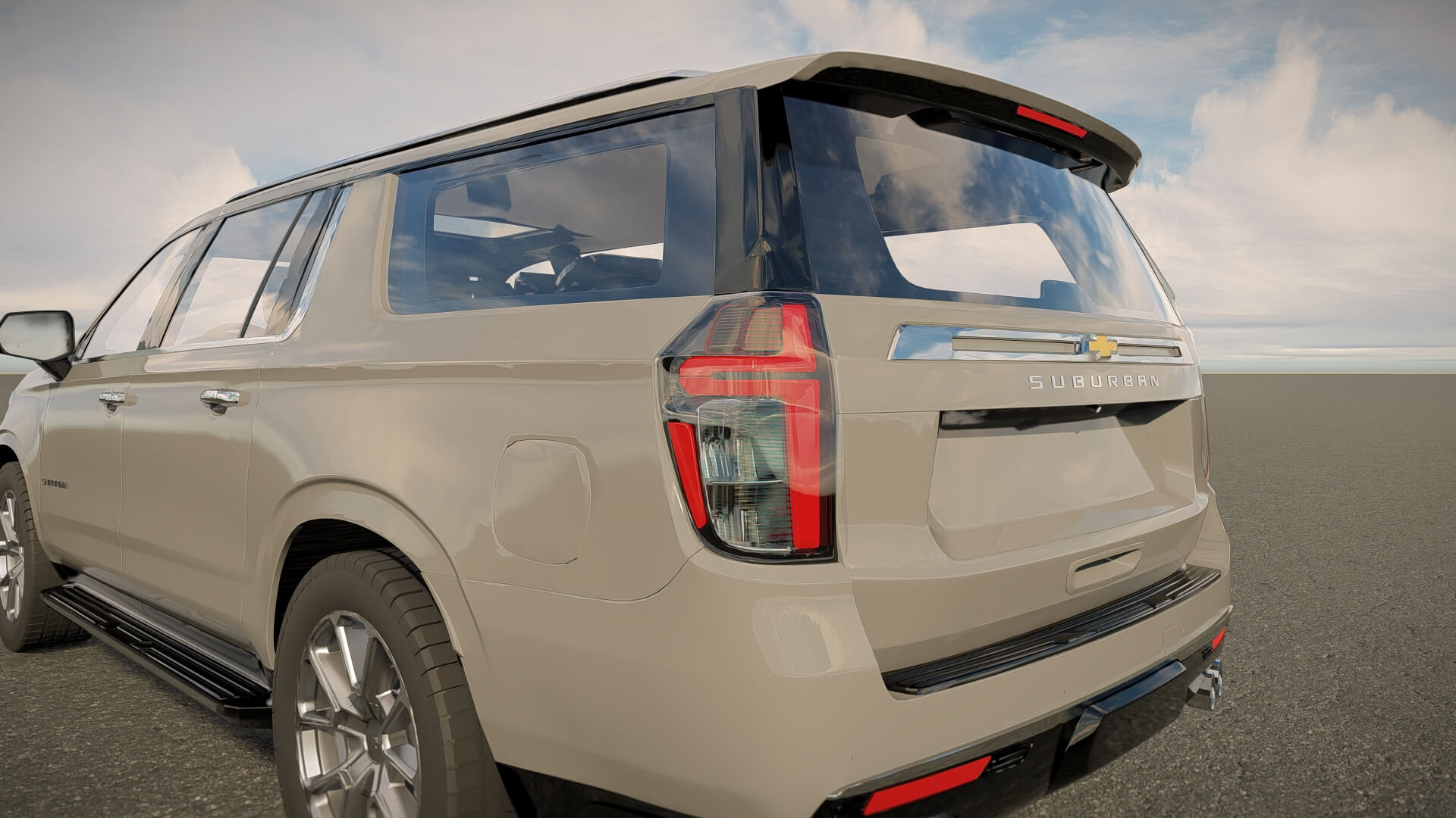 Chevrolet Suburban 2022 3D Model