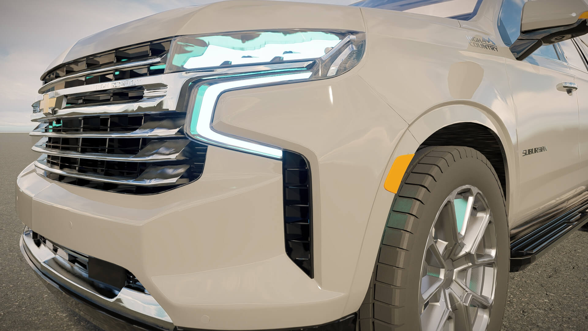 Chevrolet Suburban 2022 3D Model