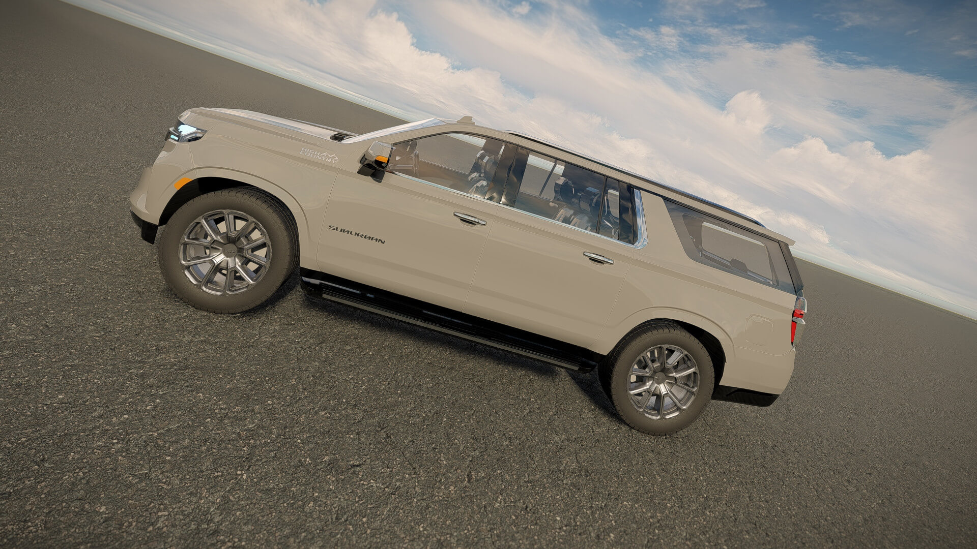 Chevrolet Suburban 2022 3D Model