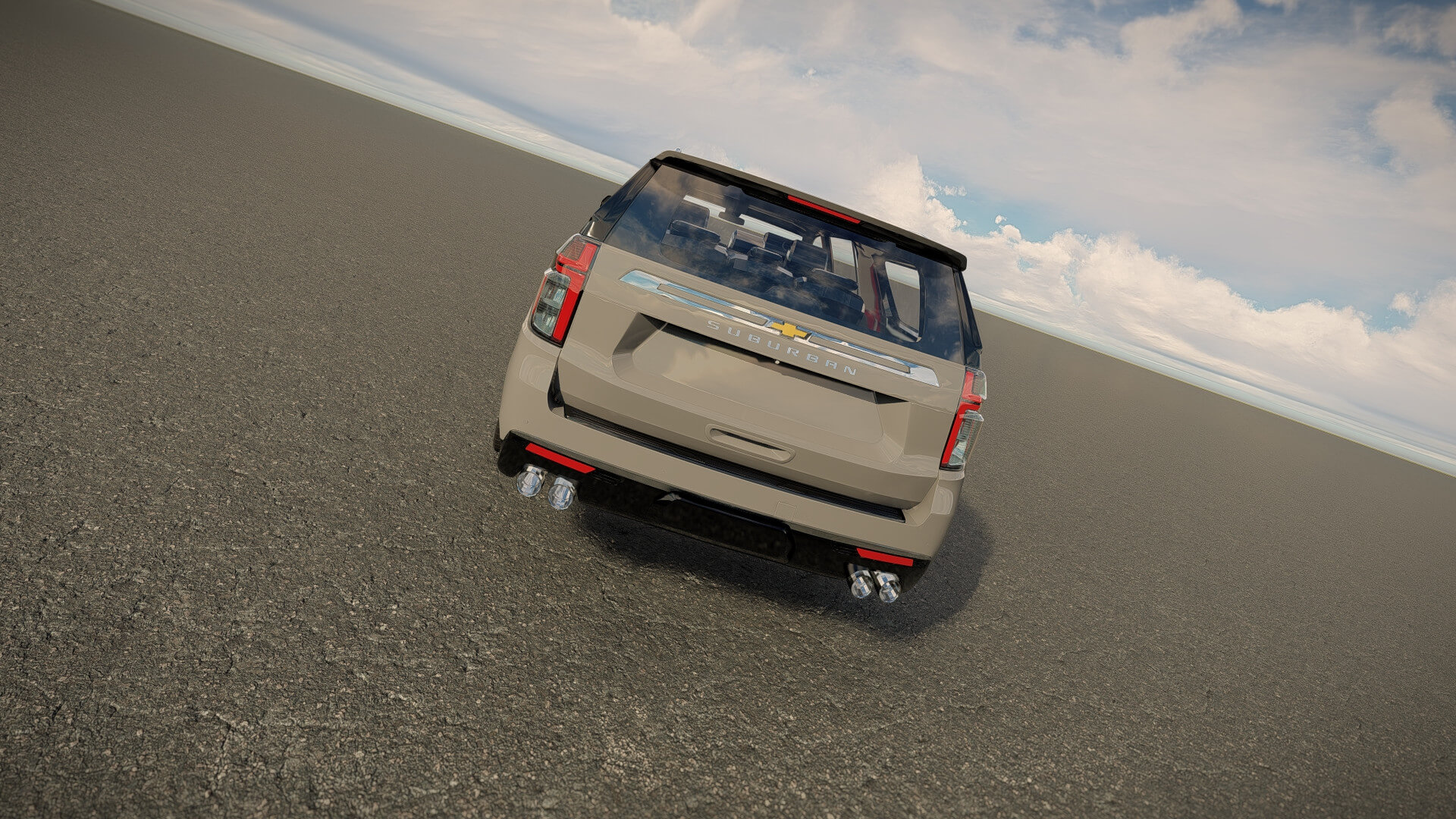 Chevrolet Suburban 2022 3D Model