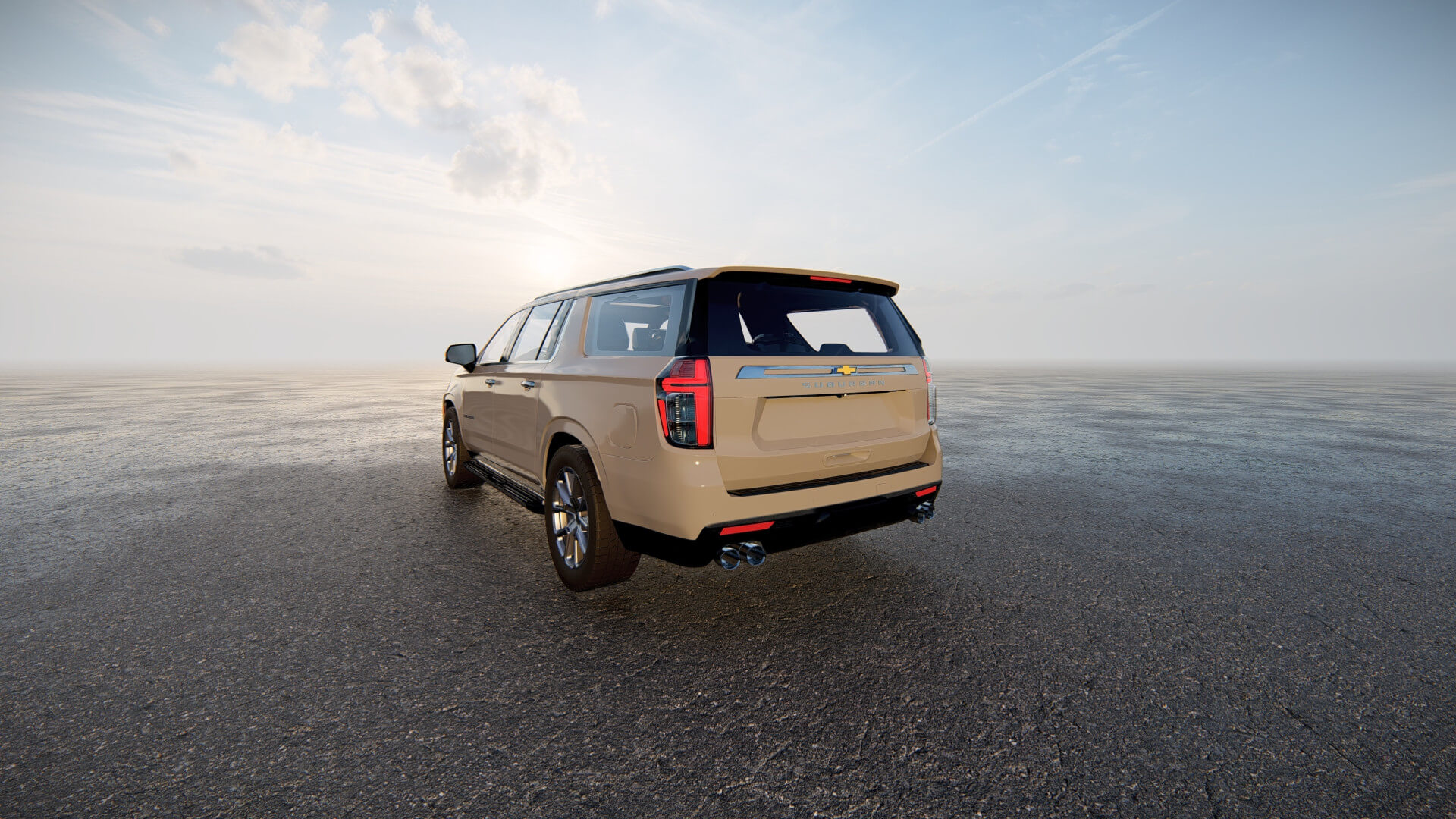 Chevrolet Suburban 2022 3D Model