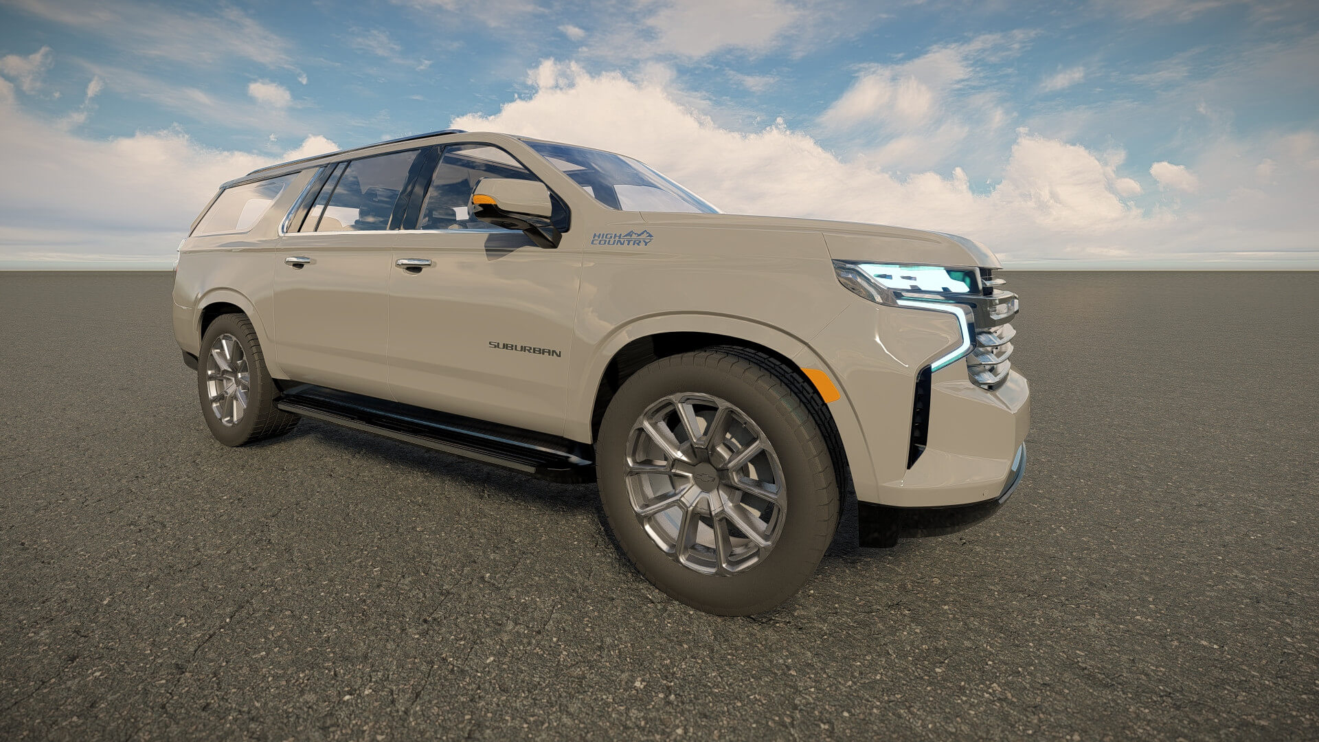 Chevrolet Suburban 2022 3D Model