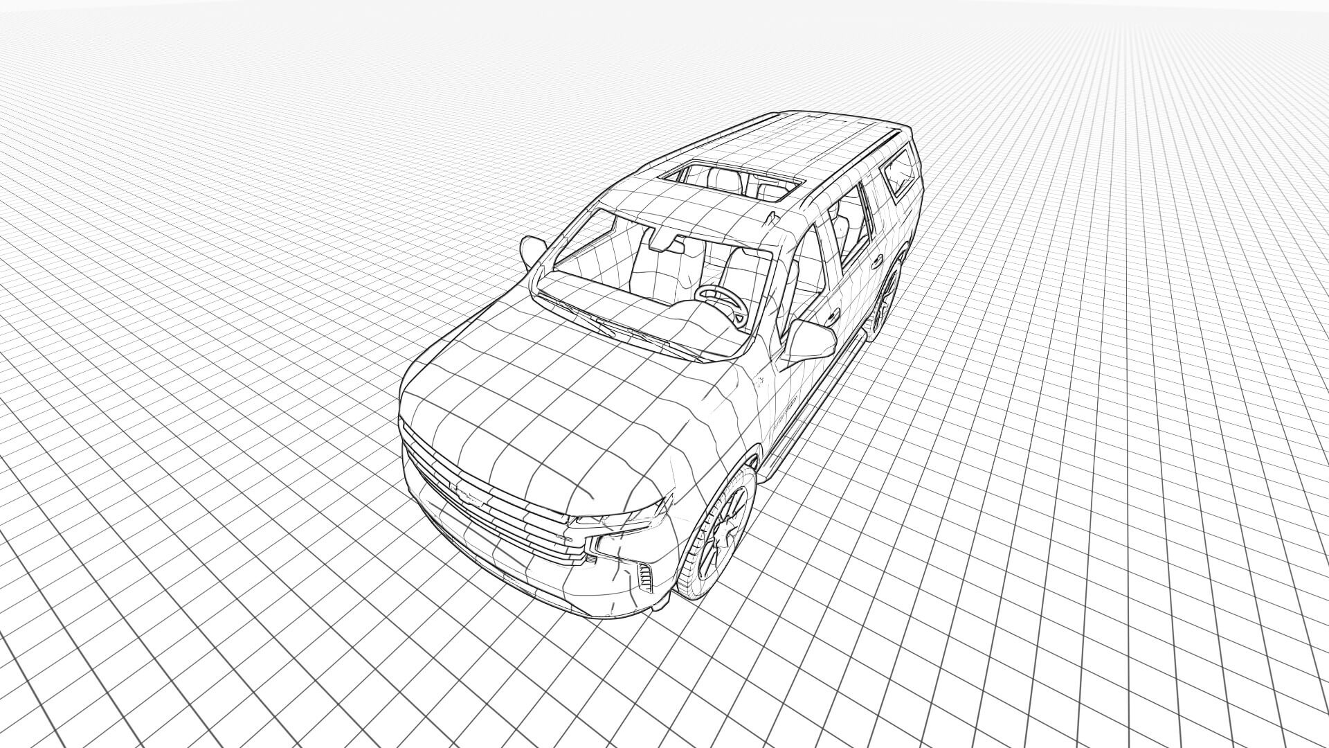 Chevrolet Suburban 2022 3D Model