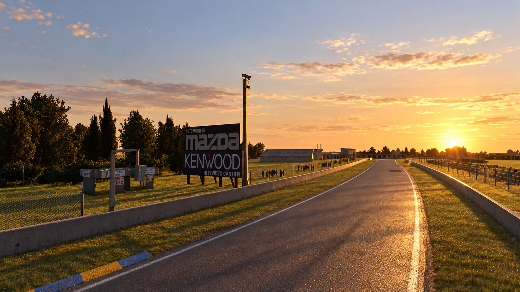 Circuit de la Sarthe Le Mans 24 Hours Race 3D Model