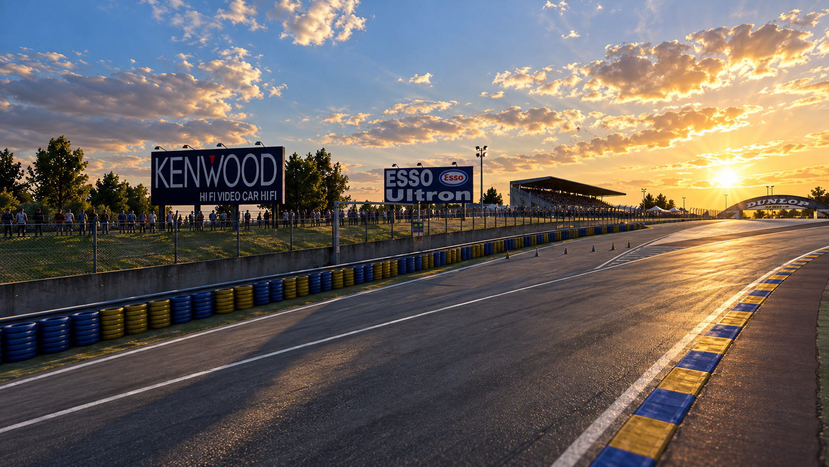 Circuit de la Sarthe Le Mans 24 Hours Race 3D Model