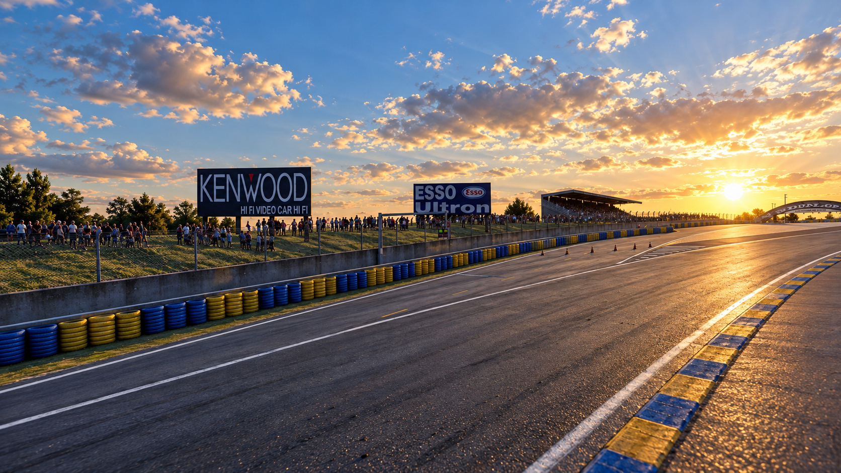 Circuit de la Sarthe Le Mans 24 Hours Race 3D Model
