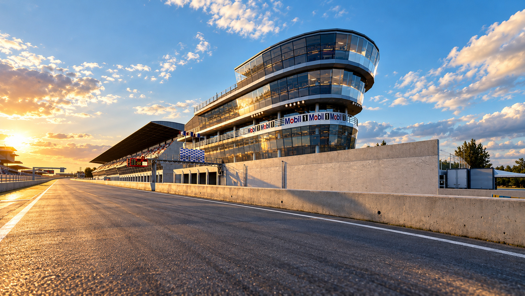 Circuit de la Sarthe Le Mans 24 Hours Race 3D Model