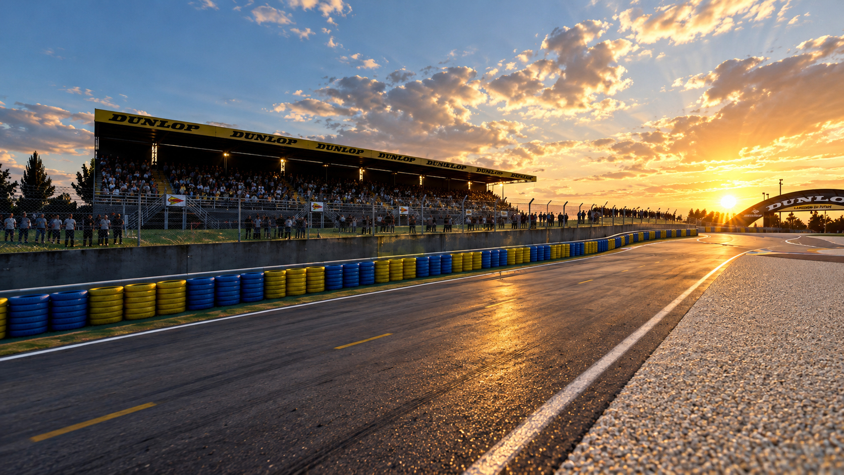 Circuit de la Sarthe Le Mans 24 Hours Race 3D Model