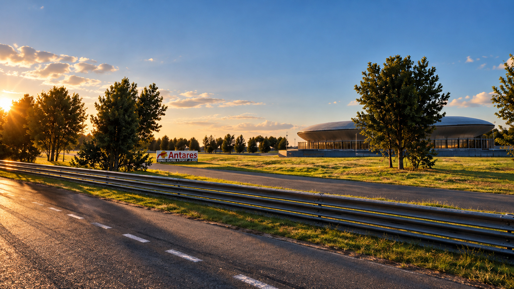 Circuit de la Sarthe Le Mans 24 Hours Race 3D Model