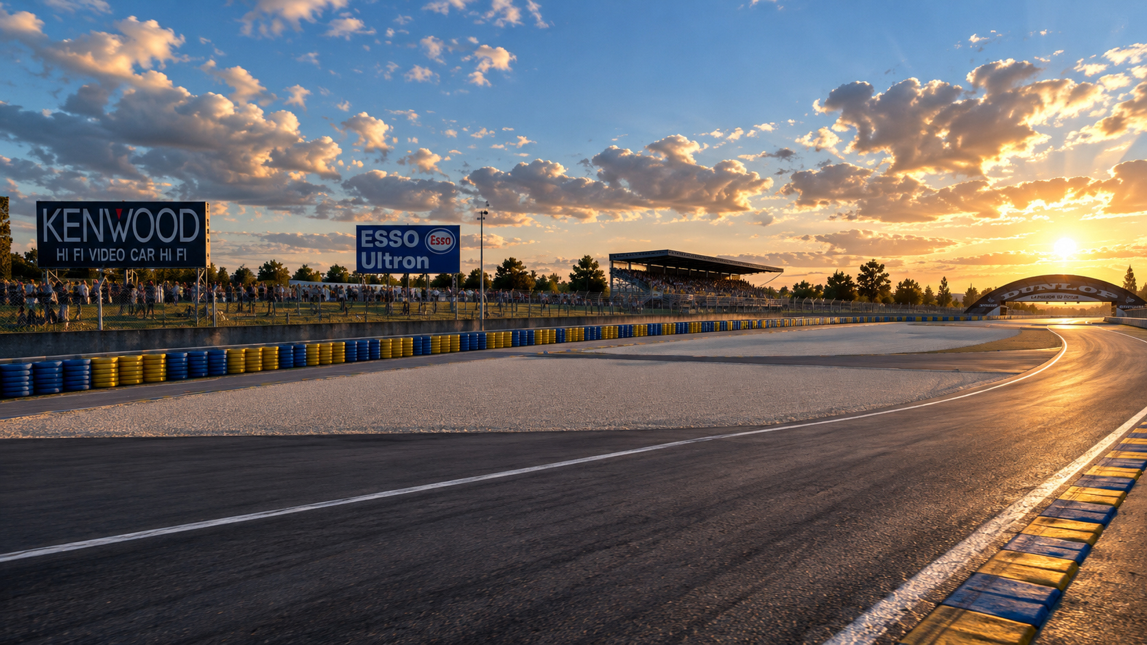 Circuit de la Sarthe Le Mans 24 Hours Race 3D Model