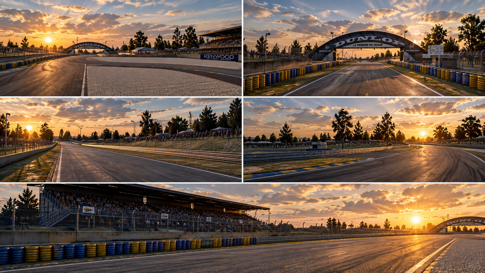 Circuit de la Sarthe Le Mans 24 Hours Race 3D Model