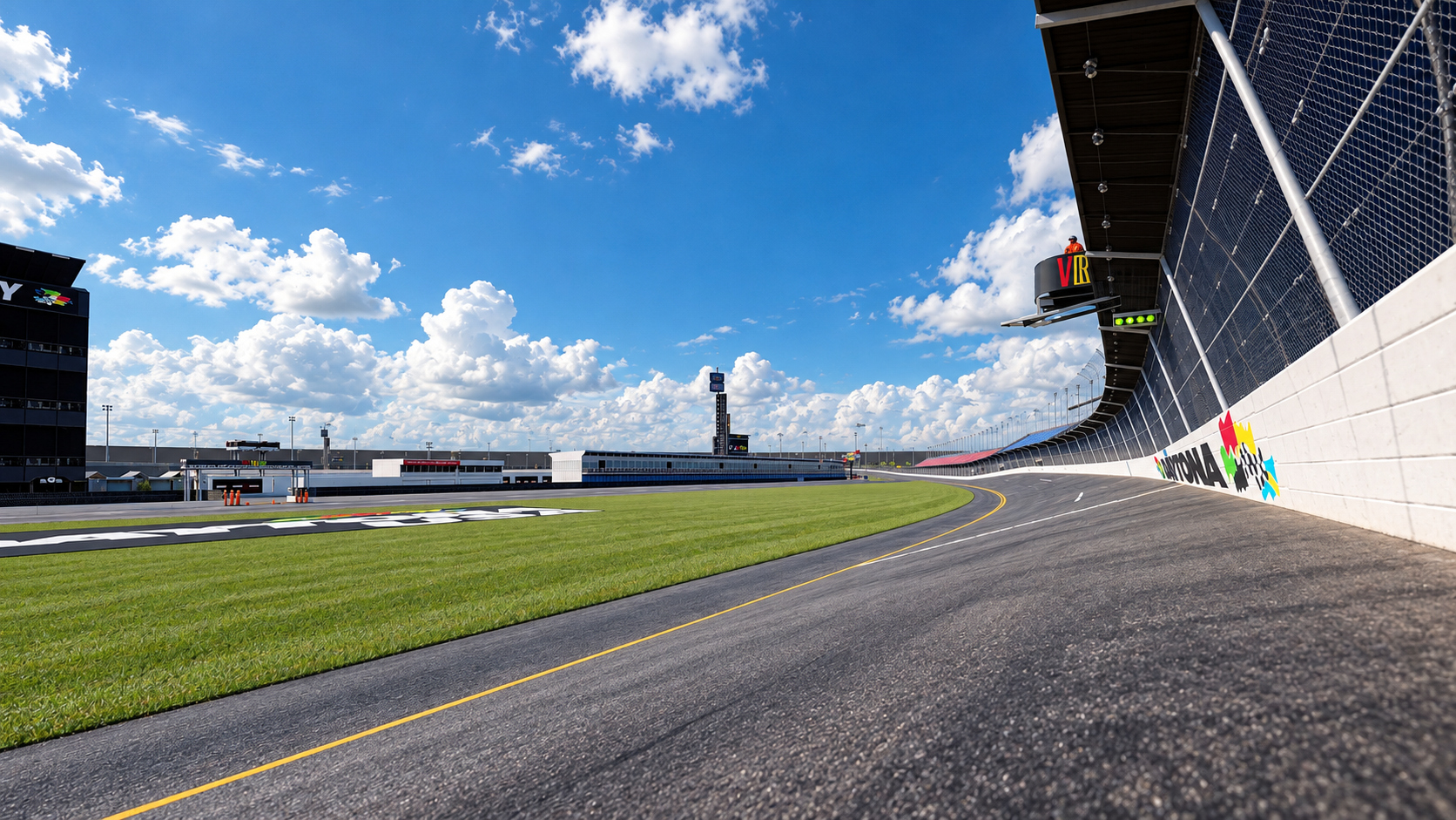 Daytona International Speedway 3D Model