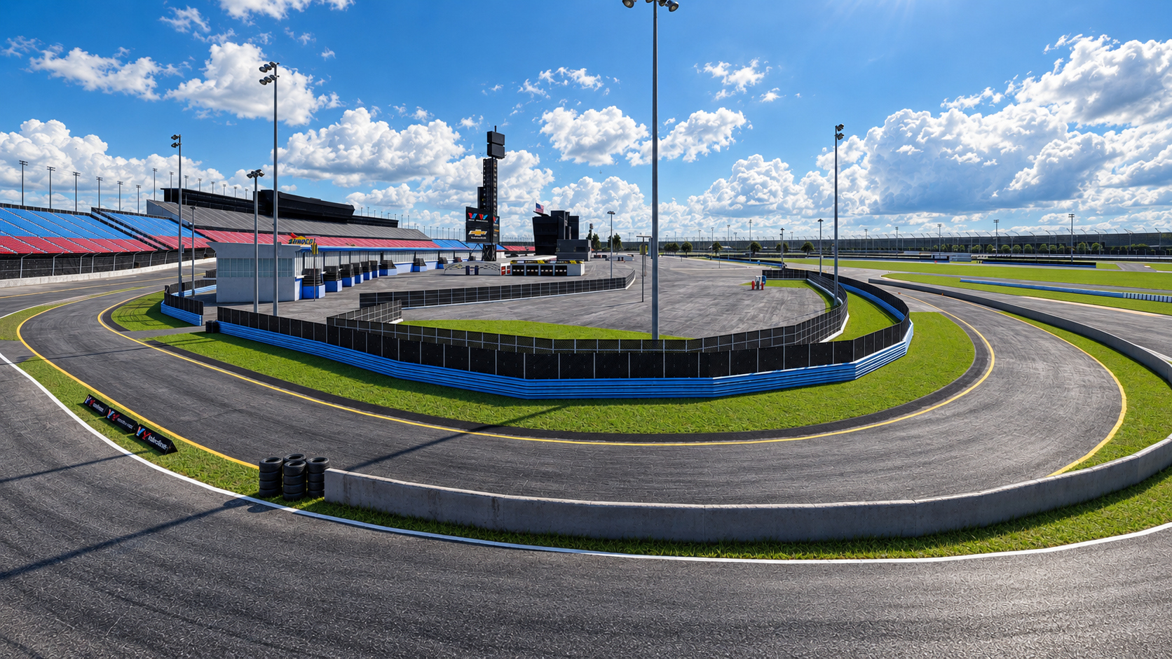 Daytona International Speedway 3D Model