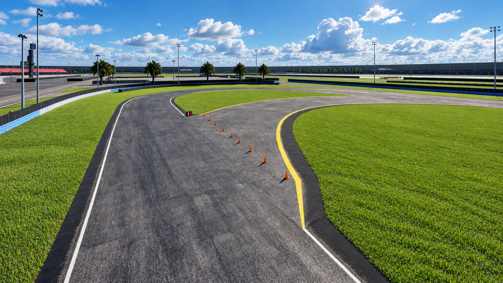 Daytona International Speedway 3D Model