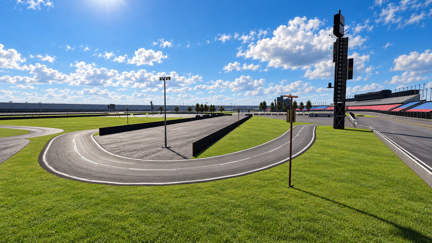 Daytona International Speedway 3D Model