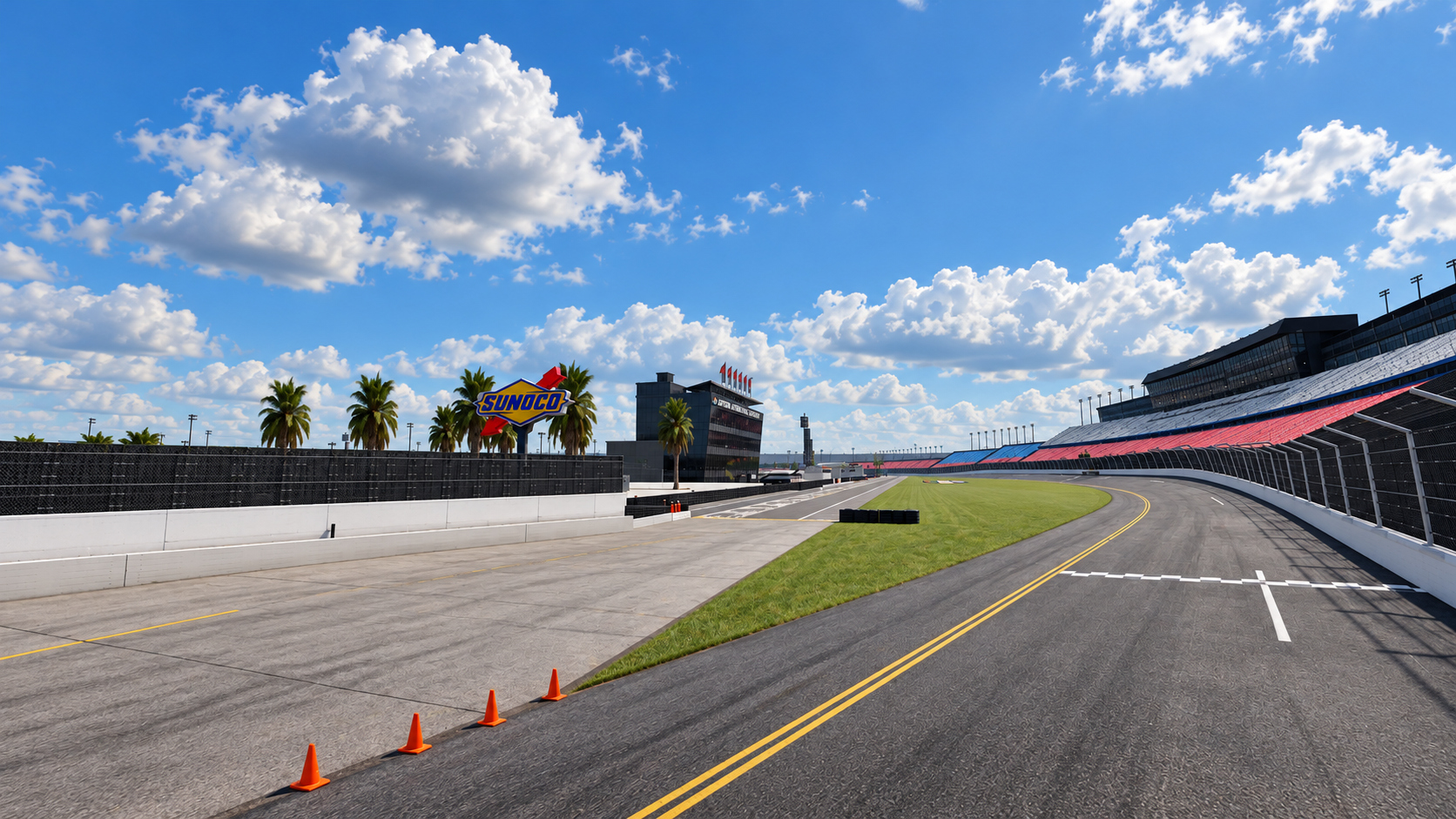 Daytona International Speedway 3D Model