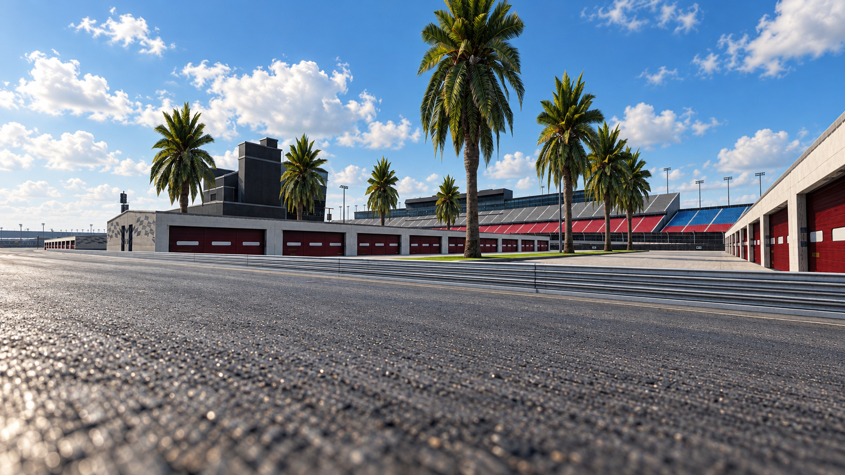 Daytona International Speedway 3D Model