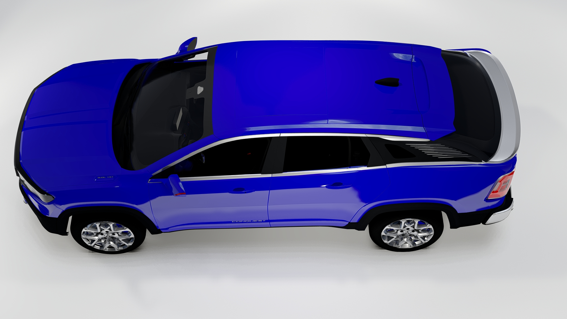 Dodge Conquest RT Hybrid 2027 3D Model