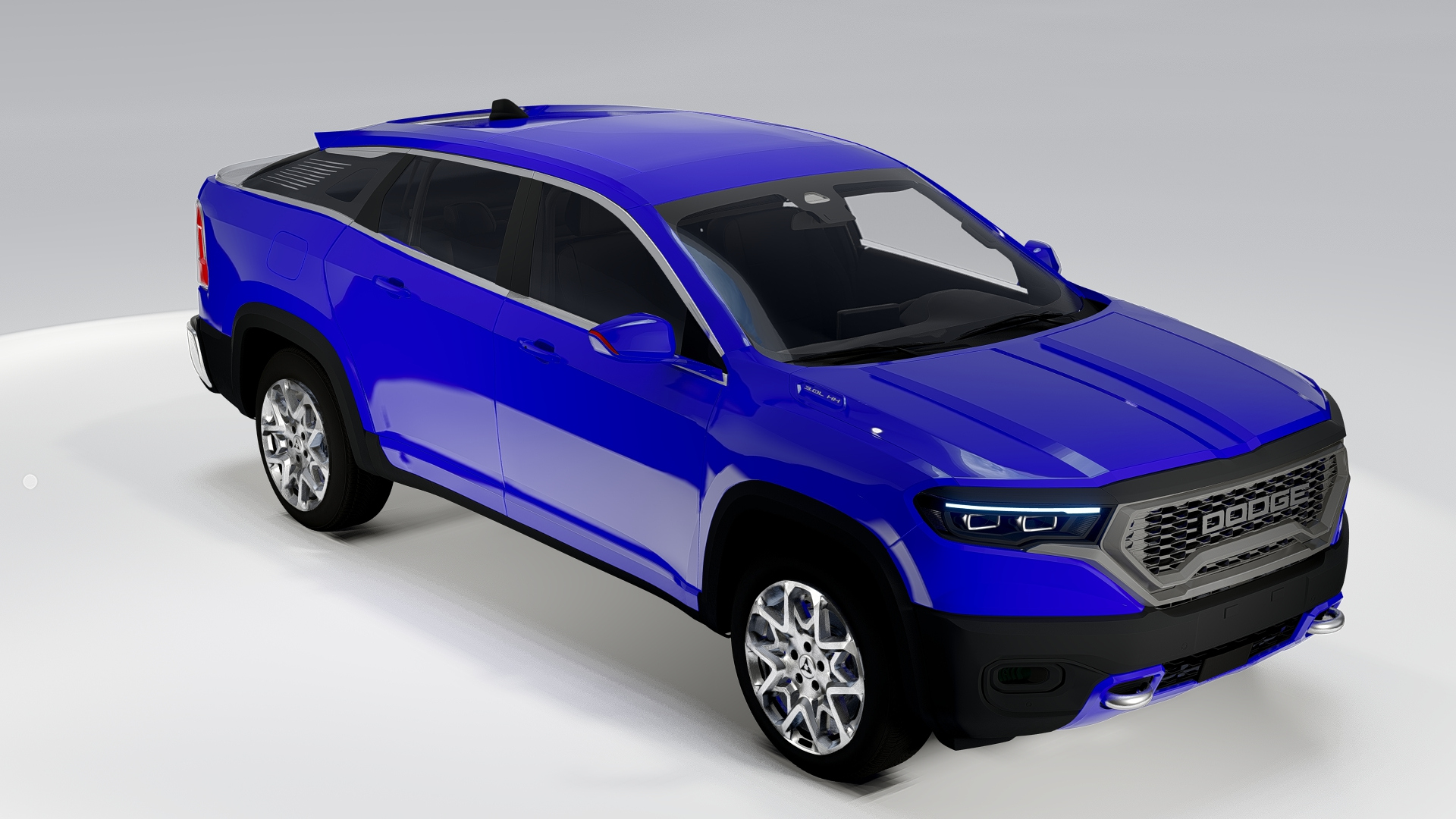 Dodge Conquest RT Hybrid 2027 3D Model