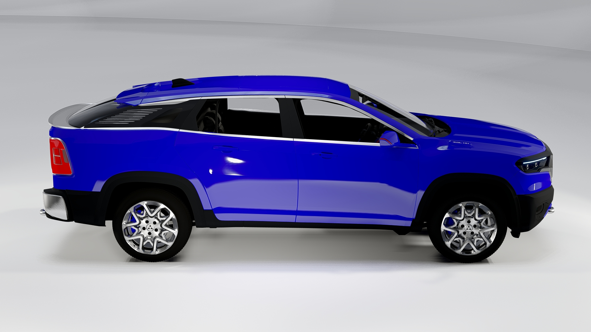 Dodge Conquest RT Hybrid 2027 3D Model