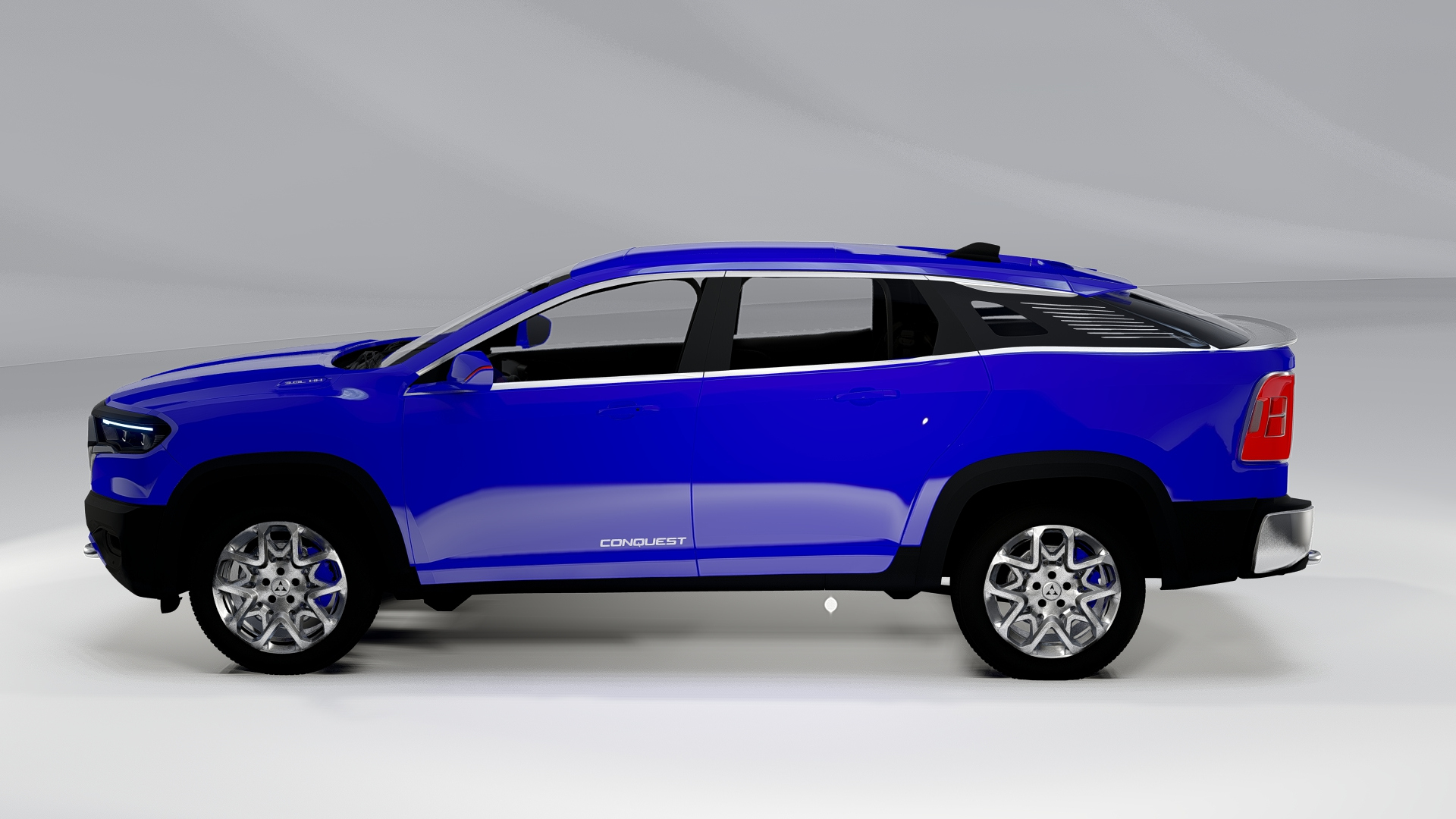 Dodge Conquest RT Hybrid 2027 3D Model