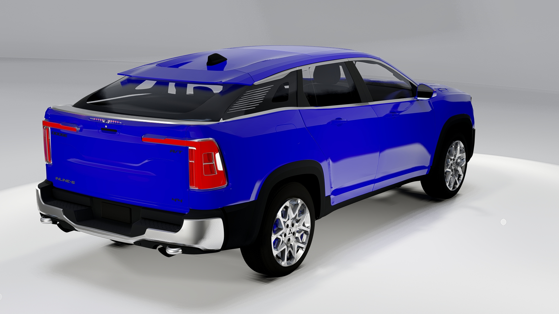 Dodge Conquest RT Hybrid 2027 3D Model