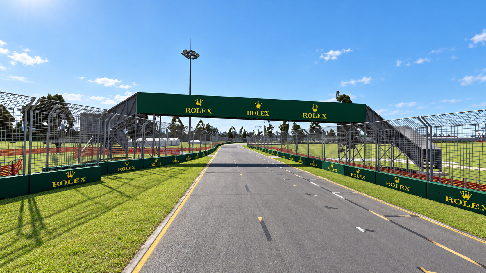 F1 Australian Grand Prix Albert Park Melbourne Circuit 3D Model