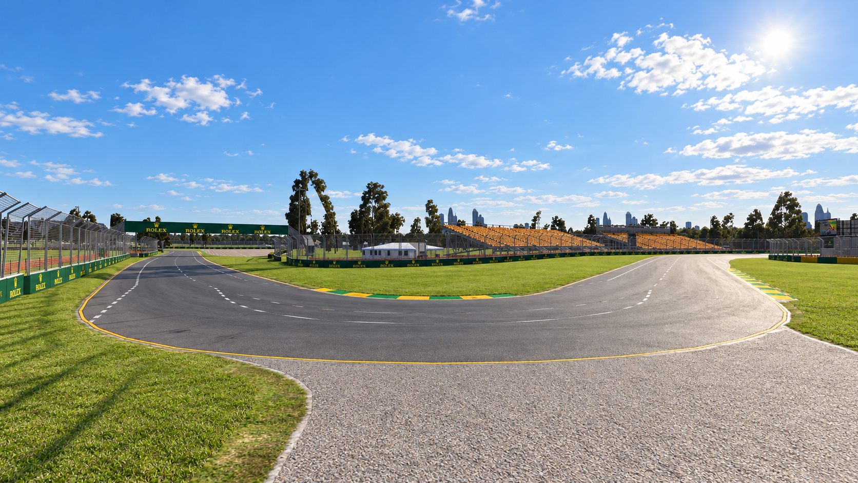 F1 Australian Grand Prix Albert Park Melbourne Circuit 3D Model