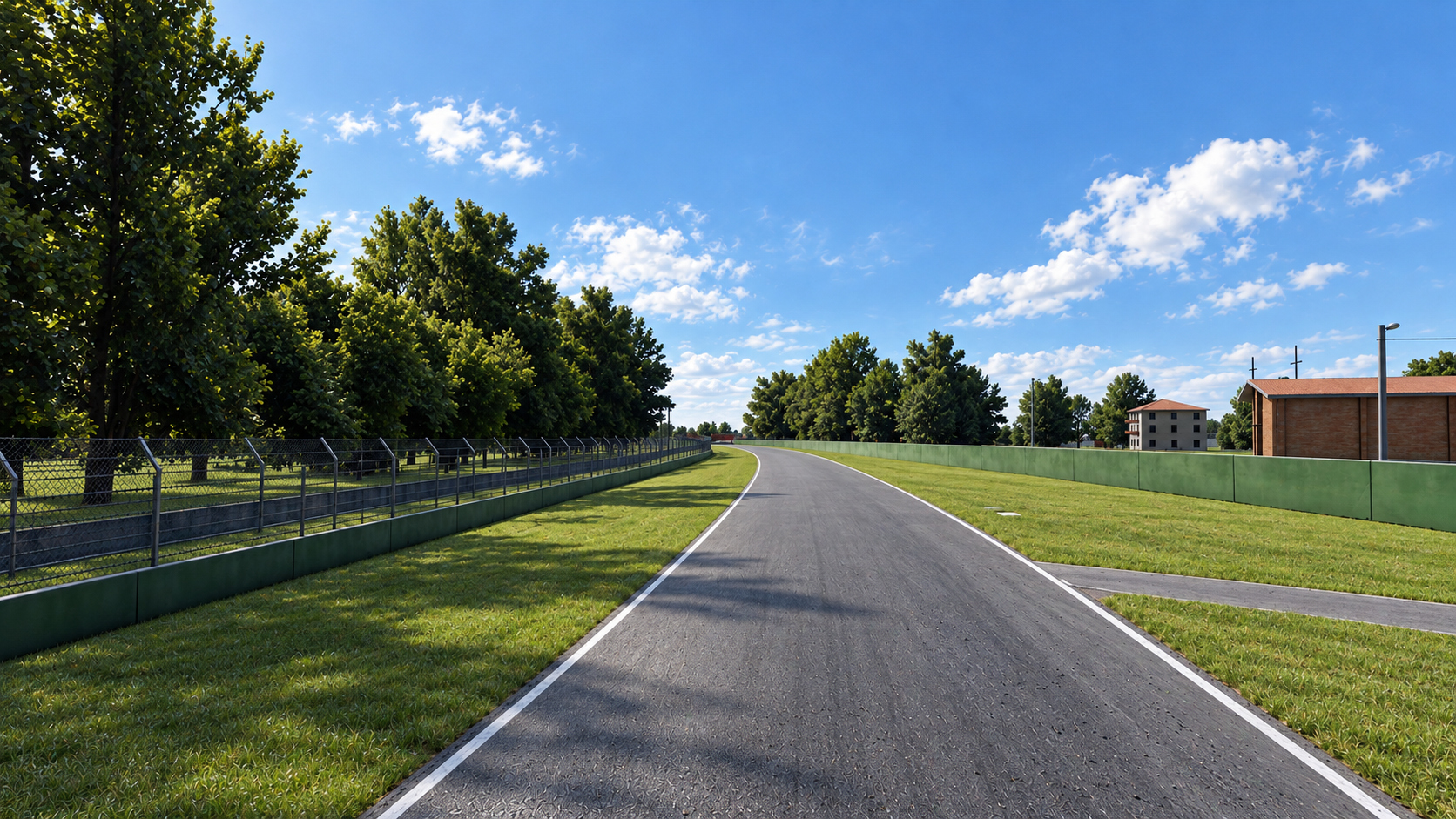 F1 Imola Grand Prix Circuit 3D Model