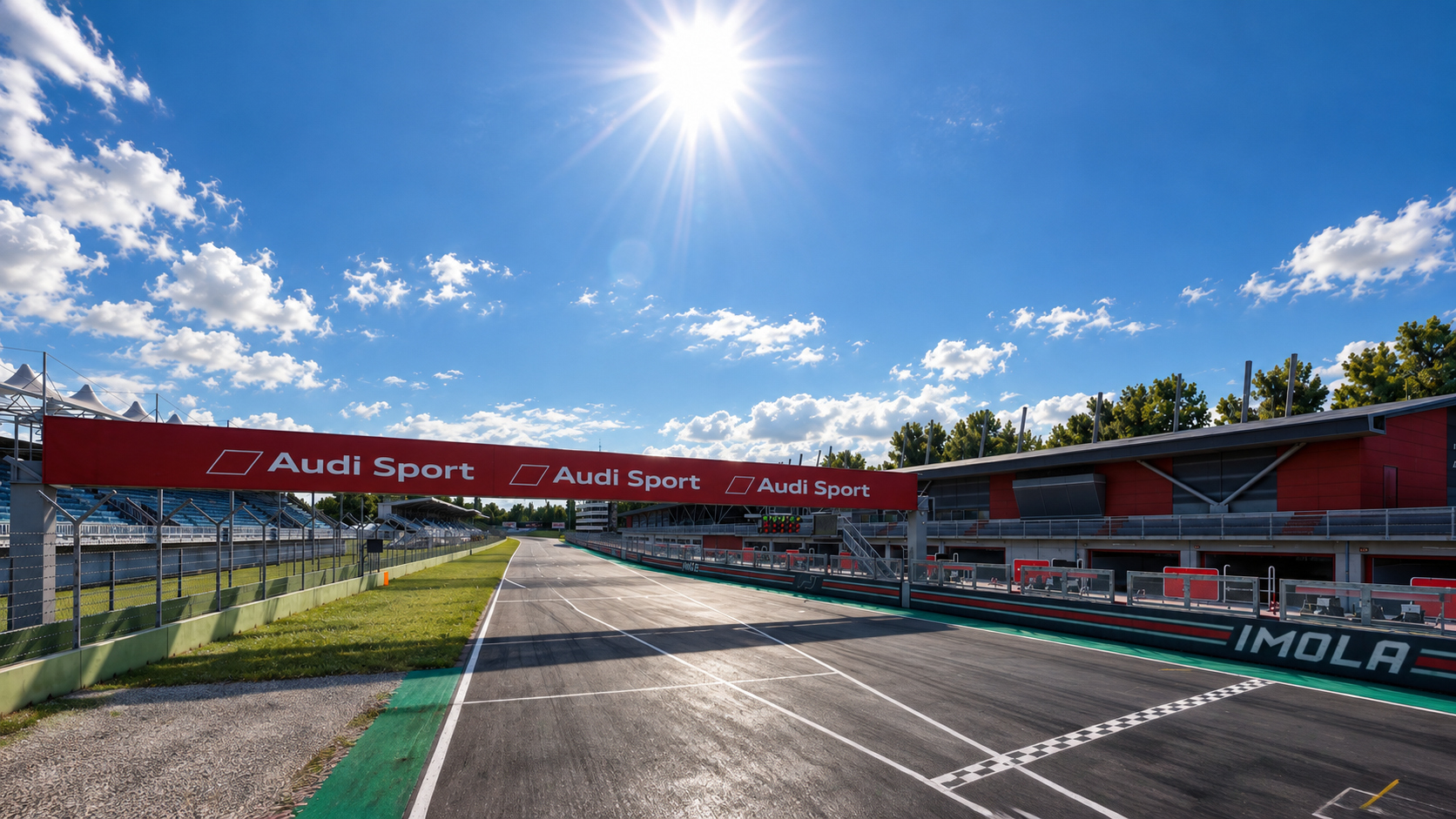 F1 Imola Grand Prix Circuit 3D Model