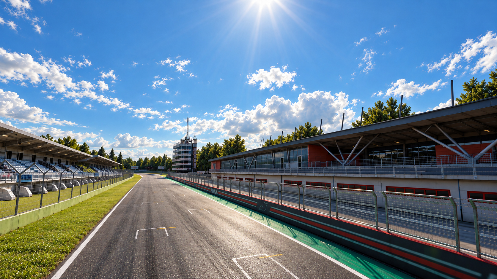 F1 Imola Grand Prix Circuit 3D Model