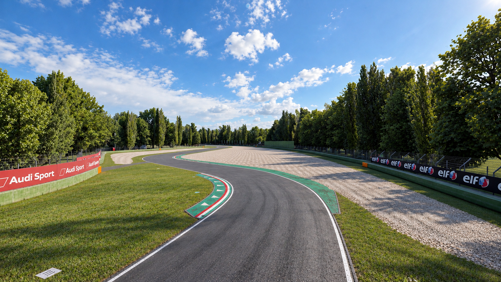 F1 Imola Grand Prix Circuit 3D Model