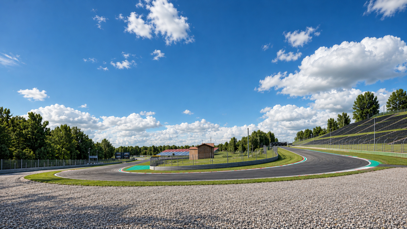 F1 Imola Grand Prix Circuit 3D Model