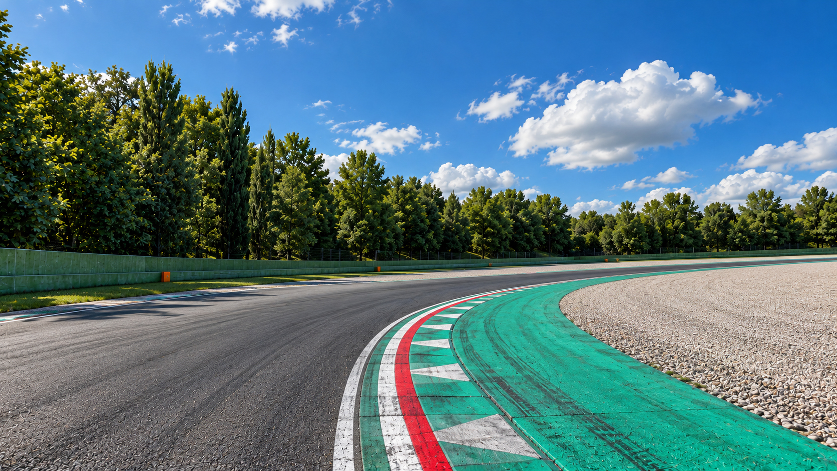 F1 Imola Grand Prix Circuit 3D Model