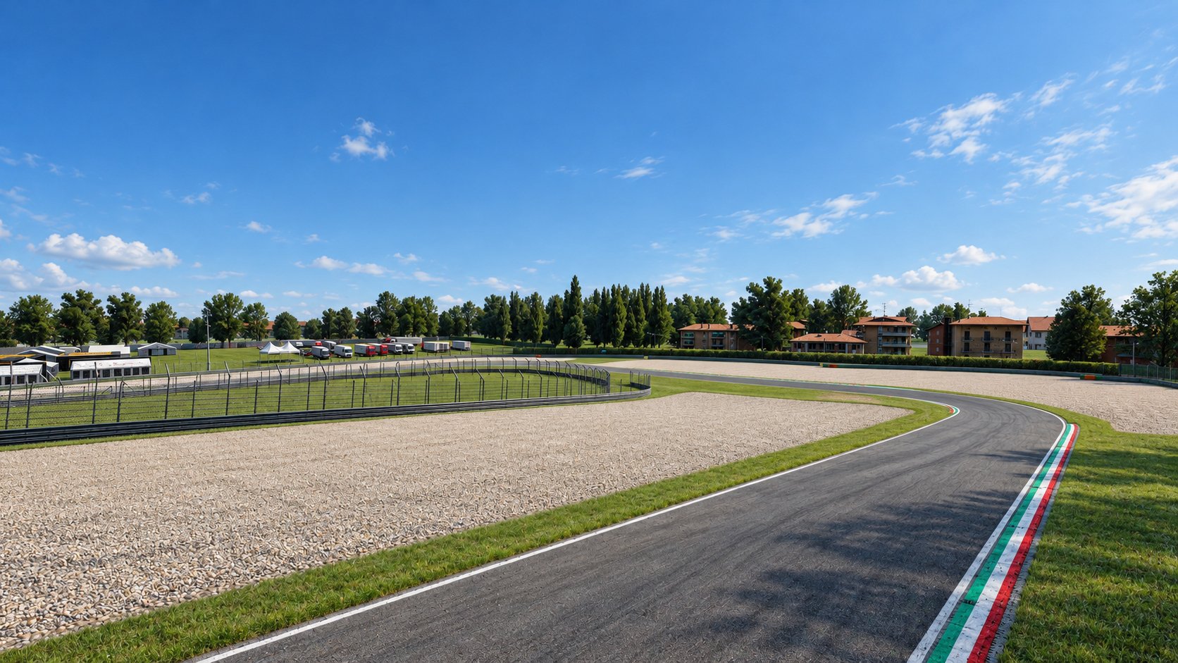 F1 Imola Grand Prix Circuit 3D Model