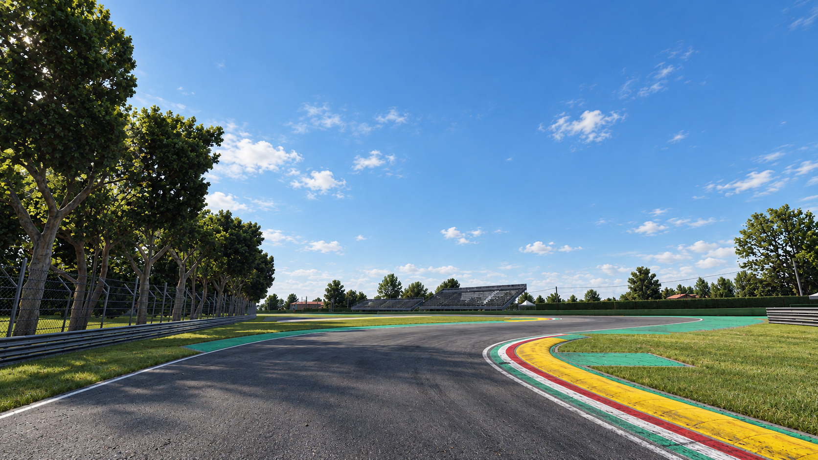 F1 Imola Grand Prix Circuit 3D Model