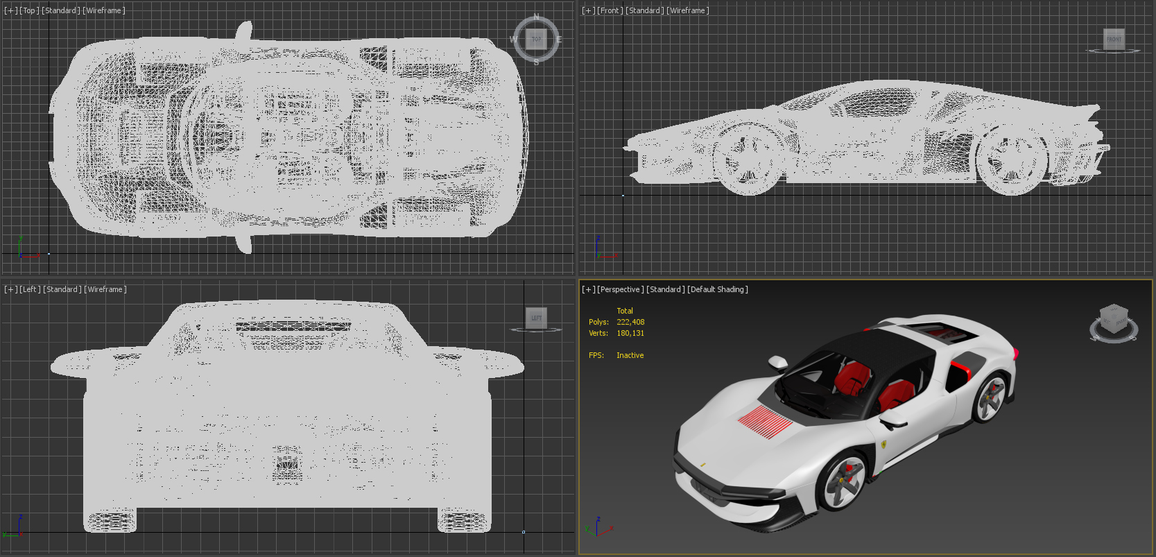 Ferrari CZ26 3D Model