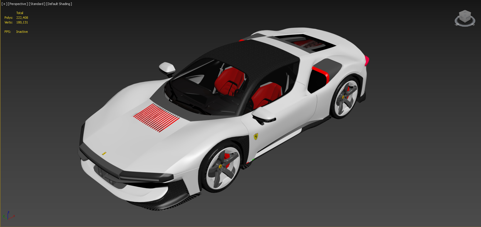 Ferrari CZ26 3D Model
