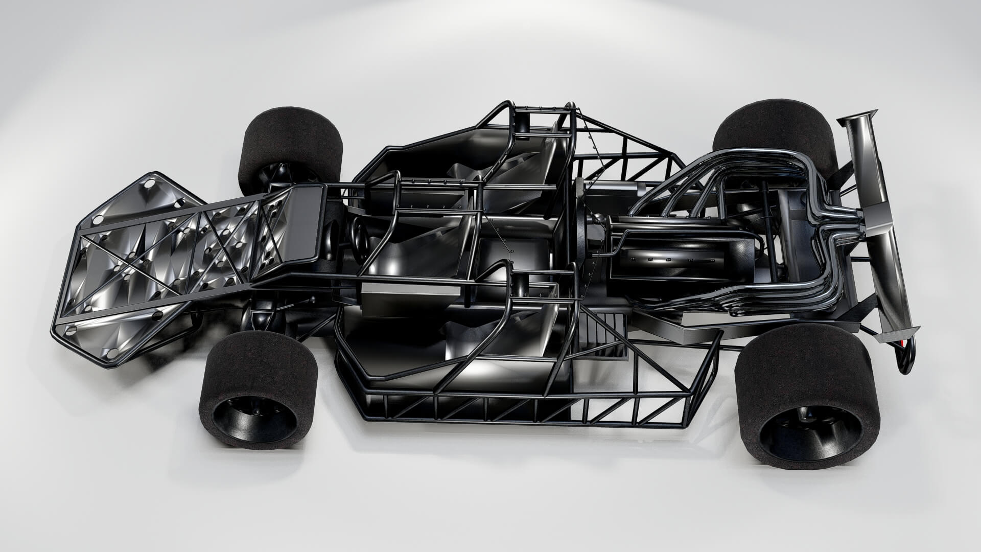 Flip Car Fast and Furious 3D Model
