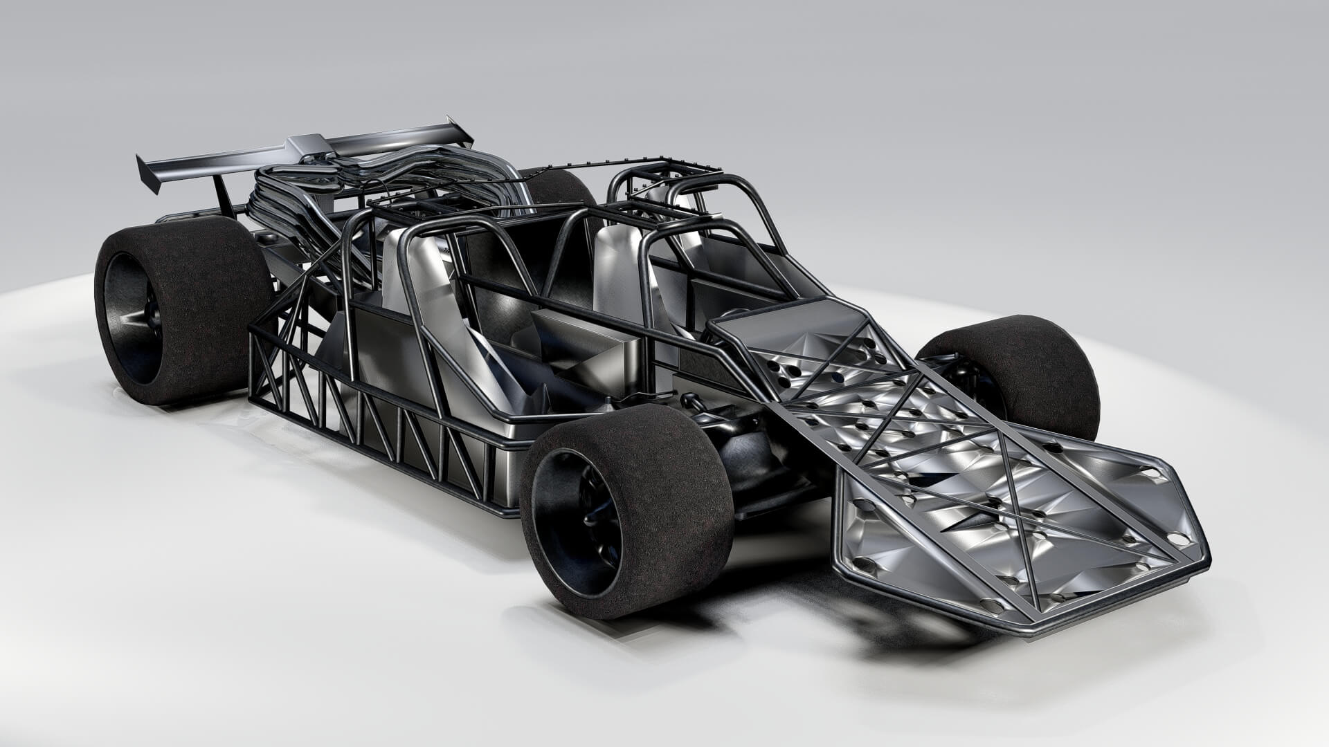 Flip Car Fast and Furious 3D Model