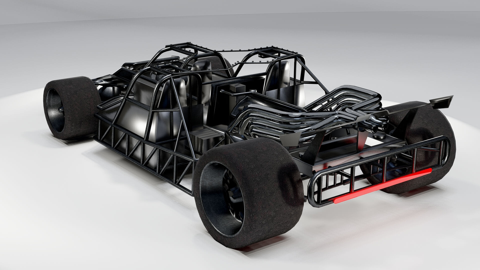 Flip Car Fast and Furious 3D Model