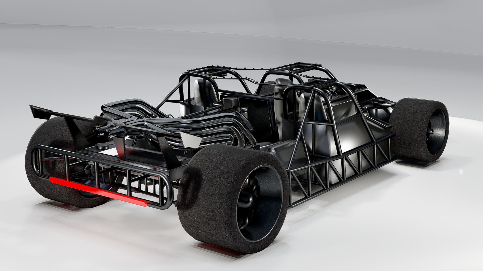 Flip Car Fast and Furious 3D Model
