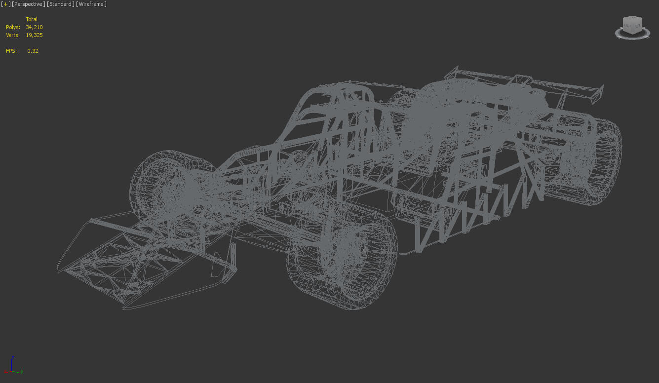 Flip Car Fast and Furious 3D Model