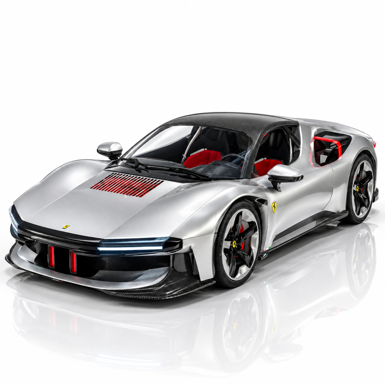 Ferrari CZ26 3D Render, Digital Artwork by AlphaGroup