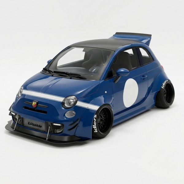 Fiat 500 Abarth Wide Body Kit Custom Sport Hatchback