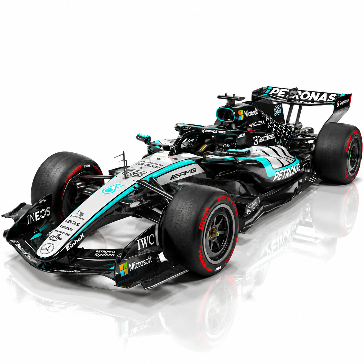 Mercedes-AMG W17 F1 2026 Formula 1 3D Render, Digital Artwork by AlphaGroup