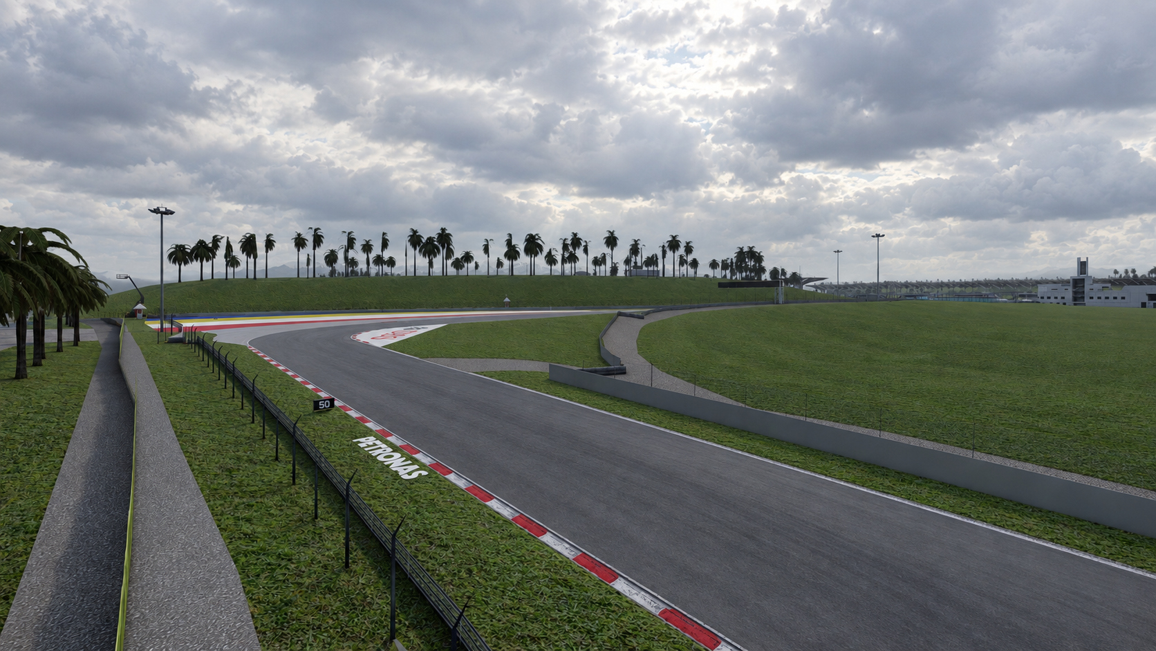 Sepang International Circuit F1 Race Track 3D Render, Digital Artwork by AlphaGroup